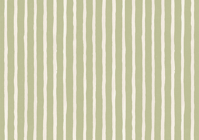 Vintage Stripe, Sage - Roman Blind - Image 7